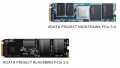 ADATA Project Nighthawk et Project Blackbird : Du SSD de 8 To en PCI Express 5.0 à 14 Go/sec