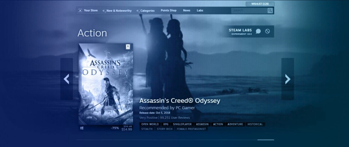 Valve propose une nouvelle version de son Steam Labs Store Hubs Experiment