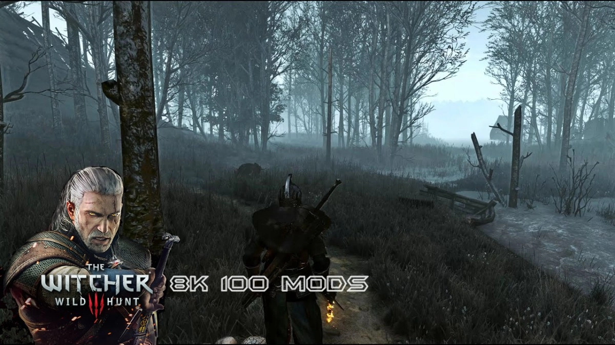 The Witcher 3 trop beau en 8K et avec une jolie musique, c'est possible, d�s le matin avec Cowcotland