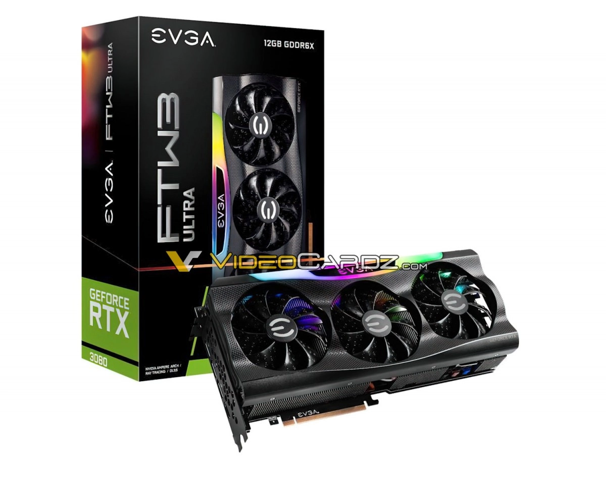 La GeForce RTX3080 12 Go existe r�ellement, la preuve avec ce mod�le EVGA