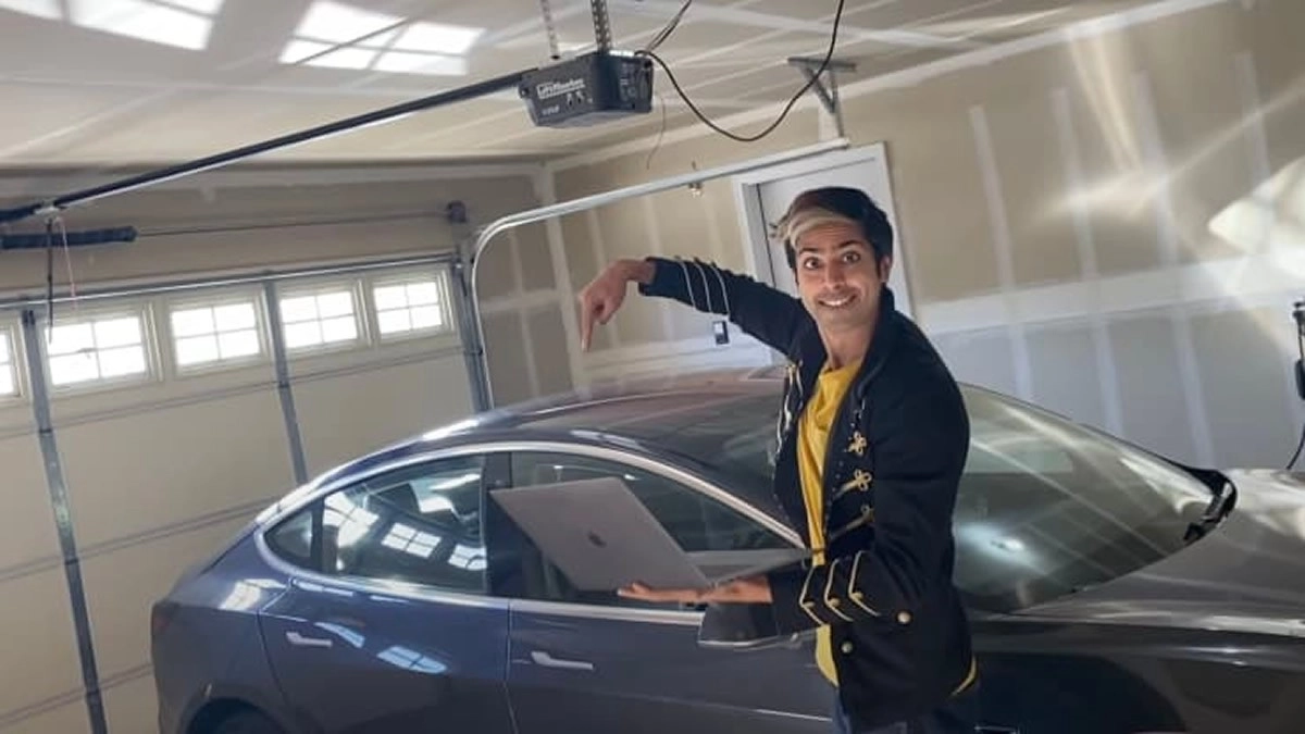 Il mine jusqu'� 800 dollars par mois avec sa Tesla Model 3...