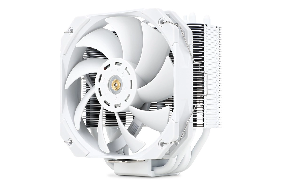 TA120 EX Mini et Assassin X 120 Refined SE ARGB en blanc �galement chez Thermalright