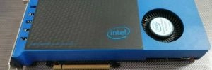 Oui, 4650 �, tel est le prix de cette carte graphique Intel