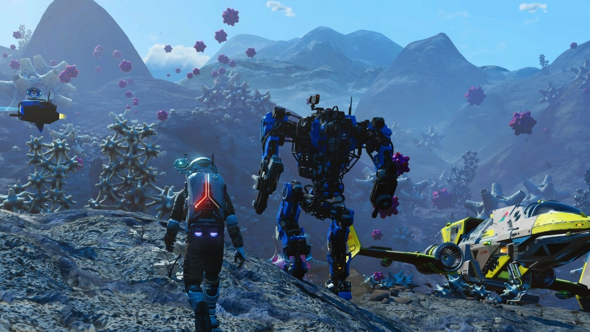 Deuxi�me patch pour la mise � jour Sentinel de No Man's Sky