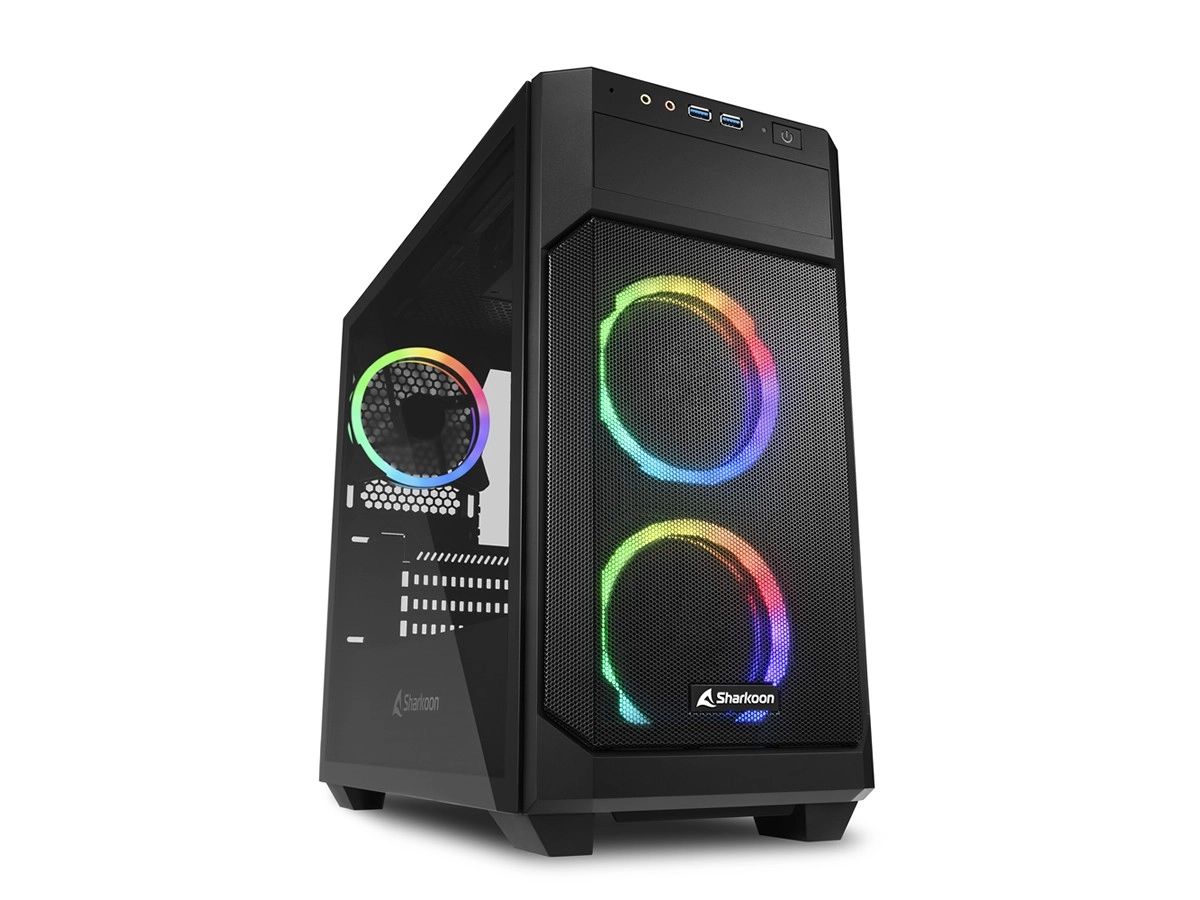 Sharkoon avance le V1000 RGB, un nouveau boitier tour Micro ATX