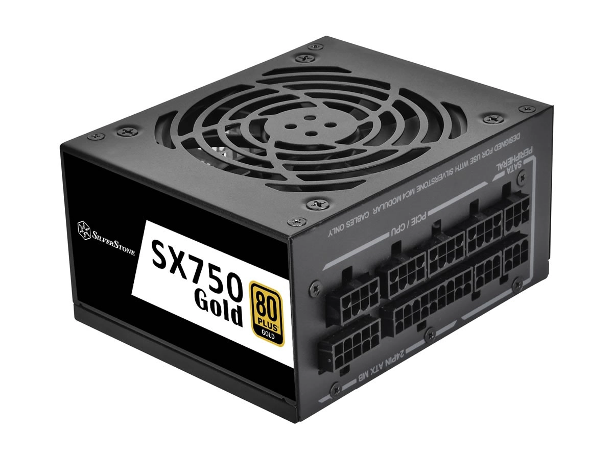 SilverStone SX750 Gold, petit format et puissances mod�r�e
