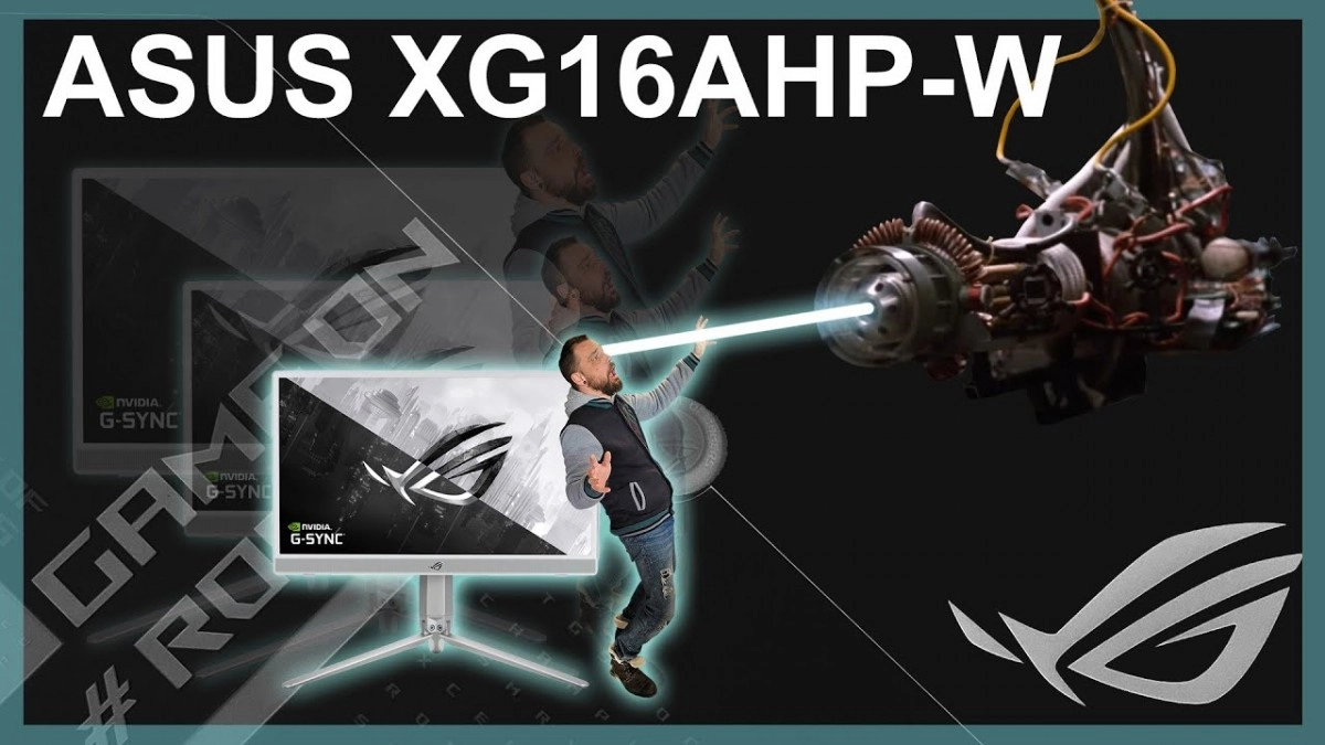  ASUS ROG XG16AHP-W : ch�rie, j'ai r�tr�ci l'�cran !