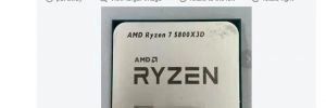 AMD Ryzen 7 5800X3D : Pas d'OC possible et premi�re photo du proco