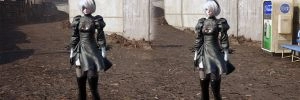 Un mod NieR Automata 2B pour le jeu Final Fantasy 7 Remake