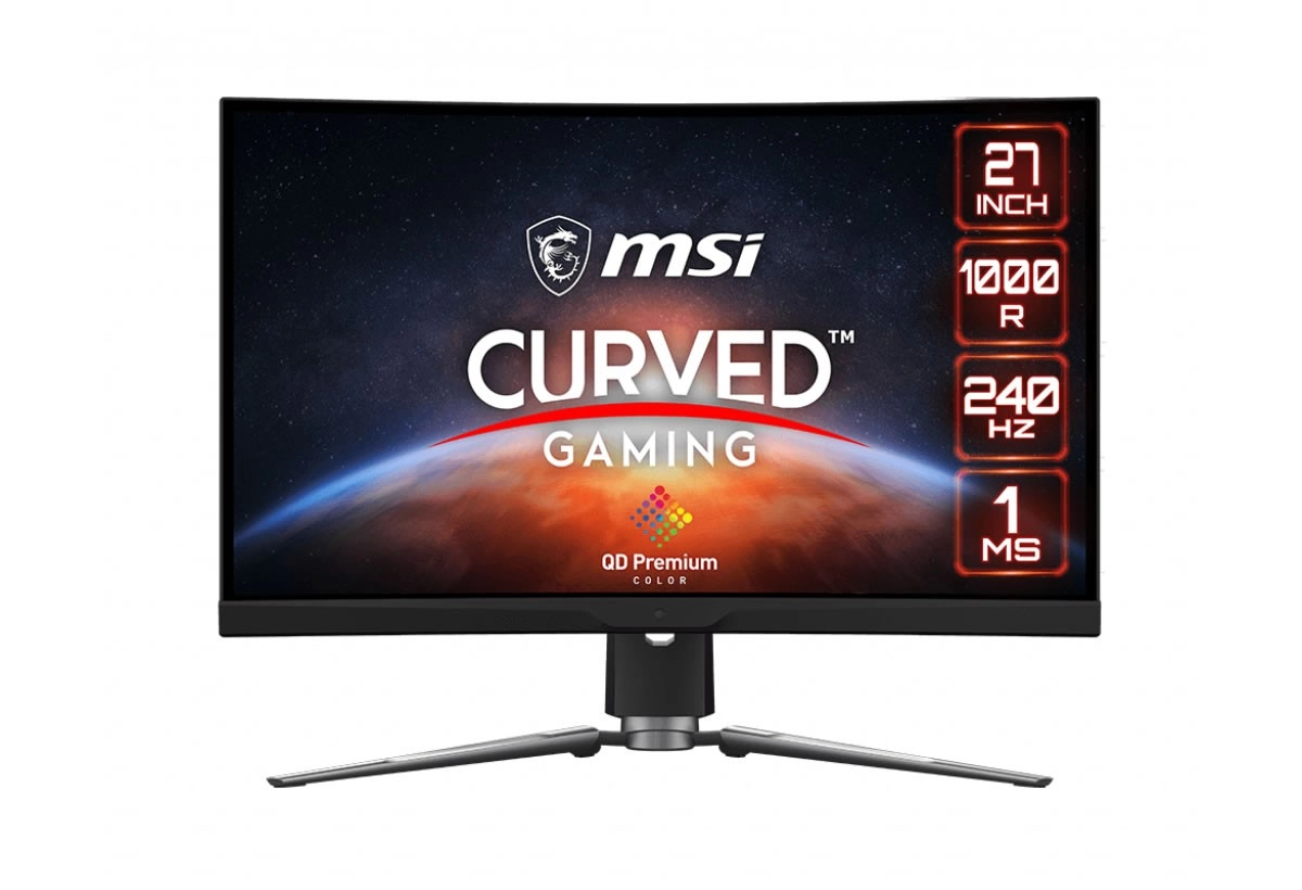 273CQRX-QD : MSI nous annonce son 27 pouces Quantum Dot incurv� � 1000R