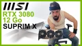  Carte graphique MSI GeForce RTX 3080 12 Go GDDR6X SUPRIM X, du lourd !