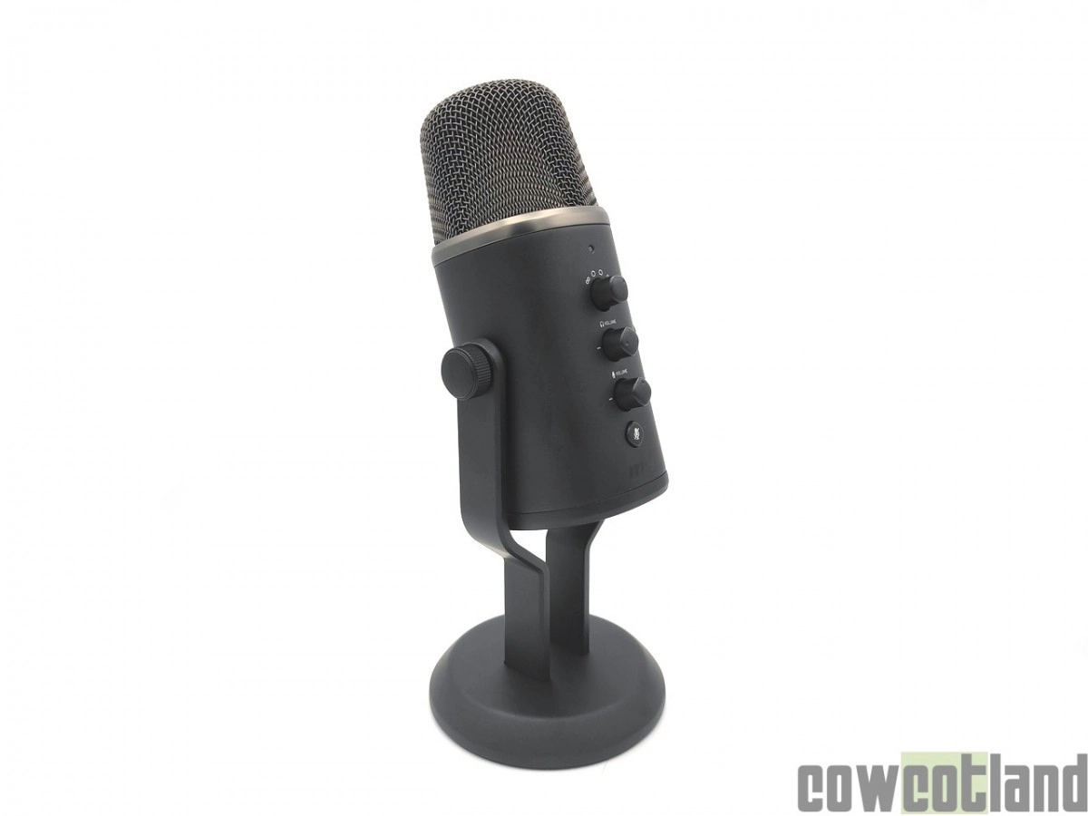  Test micro MSI Immerse GV60 : un premier microphone MSI tr�s r�ussi pour les cr�ateurs de contenu