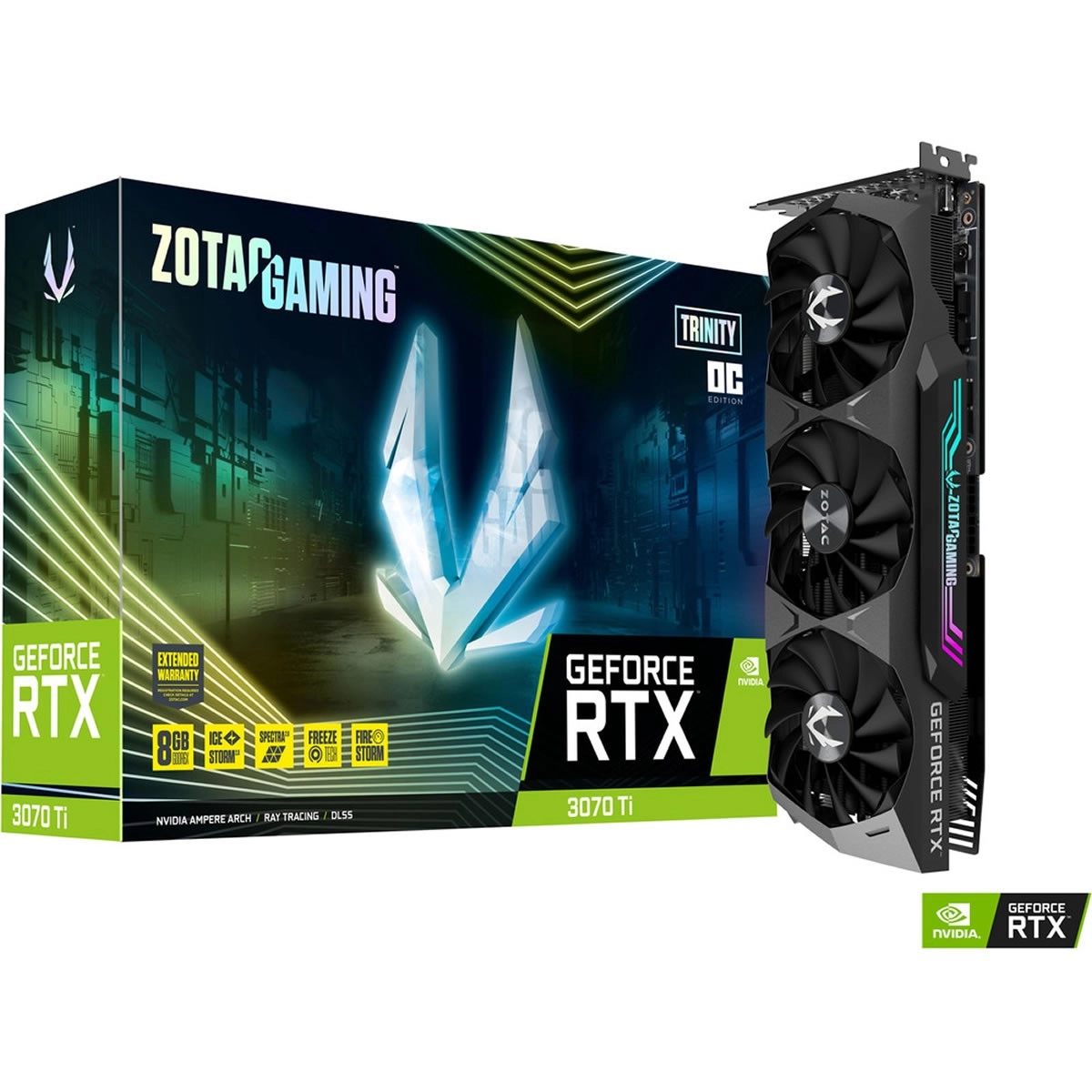 De la ZOTAC GeForce RTX 3070Ti TRINITY OC LHR disponible � 818 euros