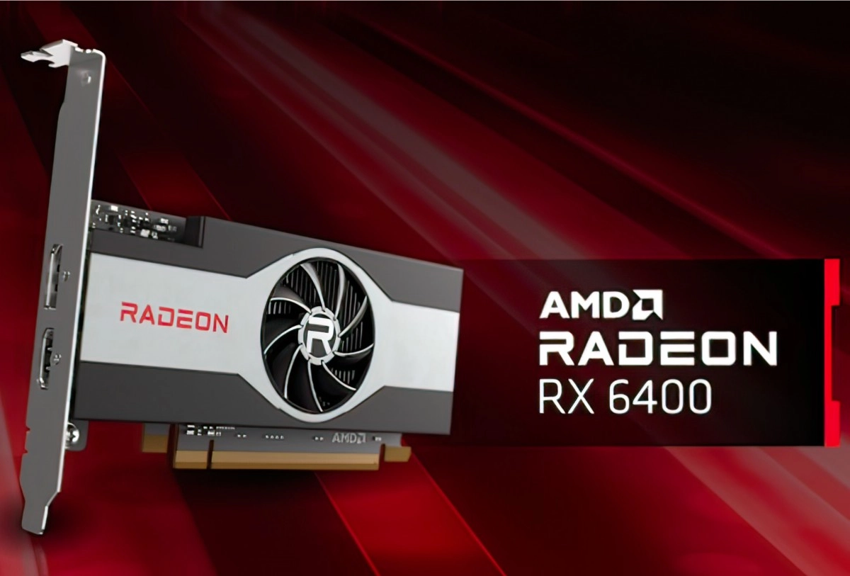 AMD annonce et lance la surpuissante Radeon RX 6400, � partir de 209 euros