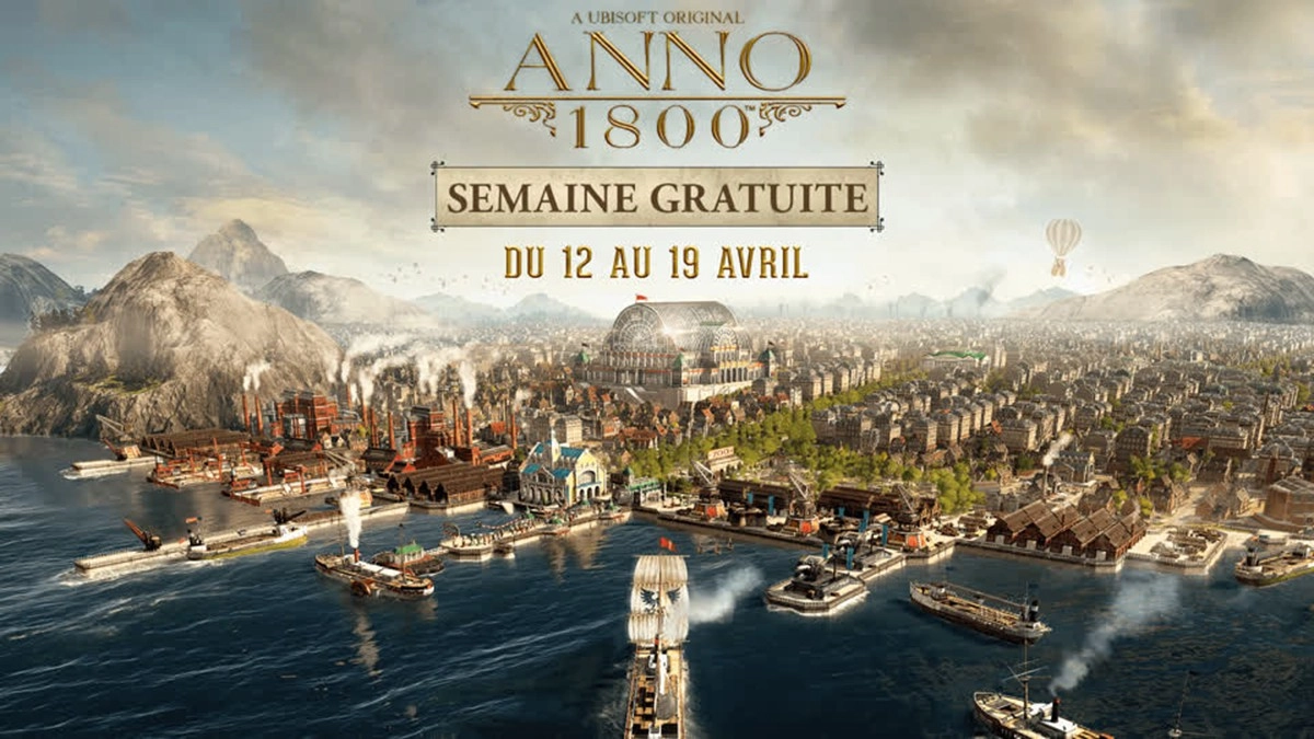Bon Plan : Anno 1800 jouable gratuitement du 12 au 19 avril