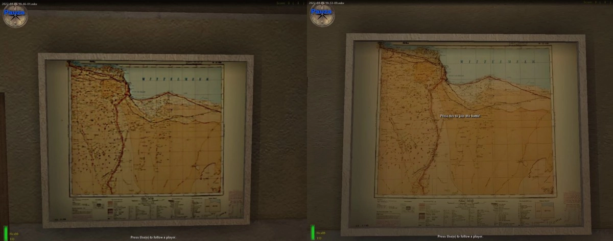 Le jeu Medal of Honor Allied Assault profite �galement de textures HD gr�ce � l'IA