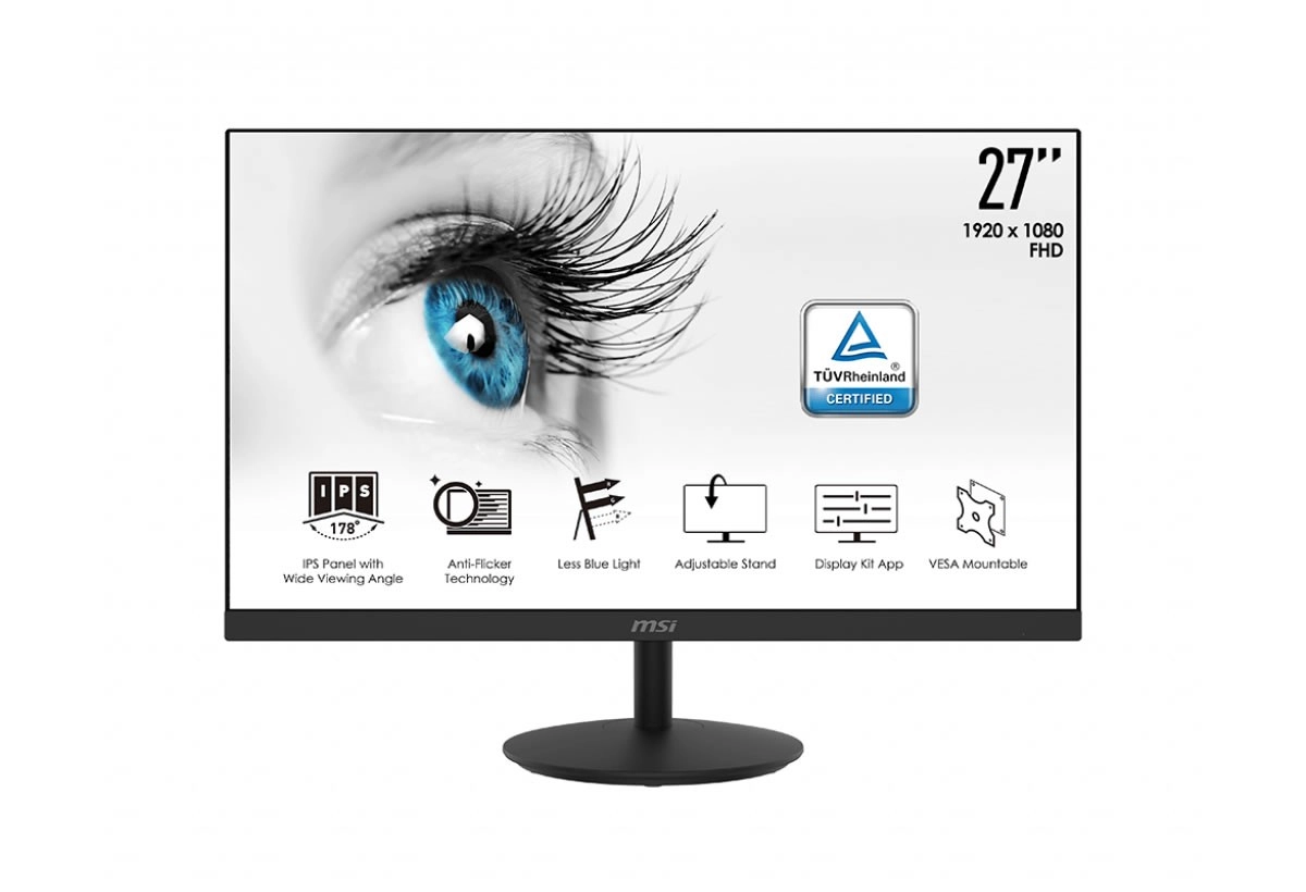 MSI PRO MP271C, un �cran incurv� pour les professionnels