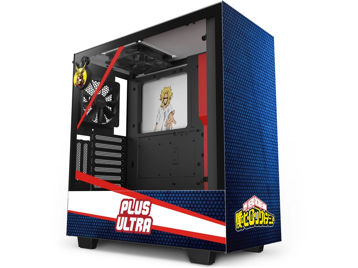 Avec le CRFT 10, NZXT drague les fans de My Hero Academia