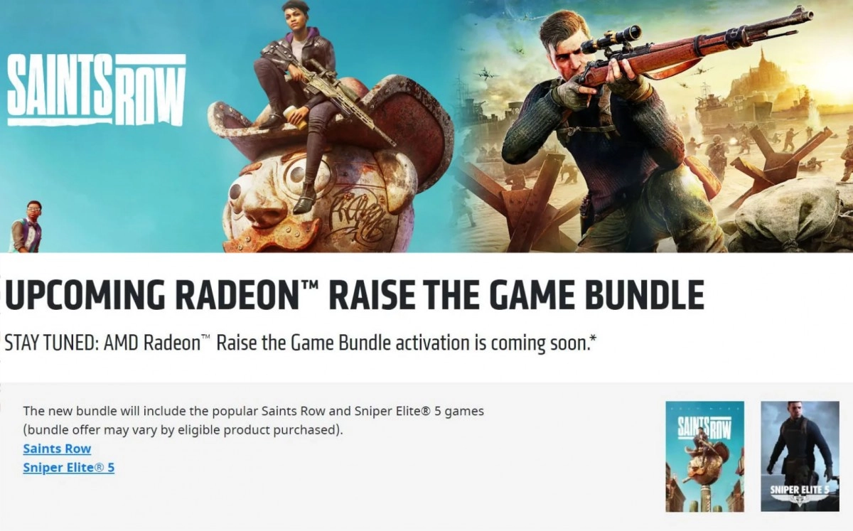 [MAJ] Bient�t le retour des bundles de jeux vid�o avec les cartes graphiques AMD et NVIDIA ?