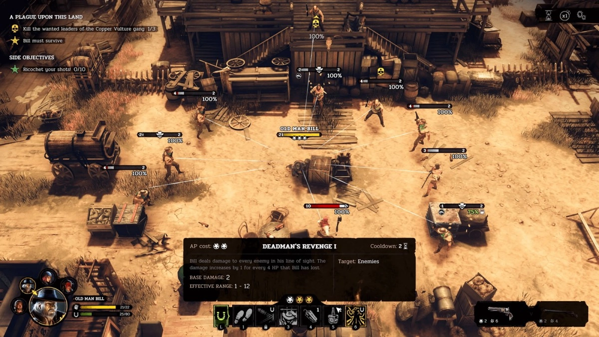 Hard West 2 passe en beta publique pour un mois !