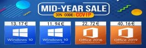 13 euros pour Windows 10 Pro et 22 euros pour Office 2016, l'�t� approche