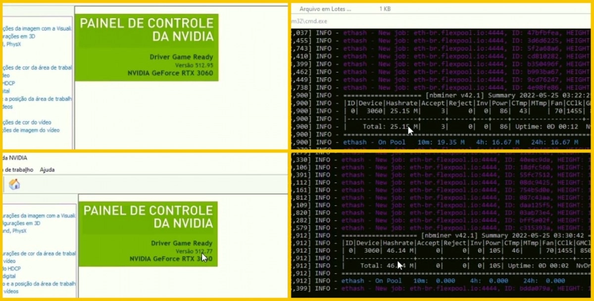 Nvidia r�tablit la limitation LHR avec ses derniers drivers