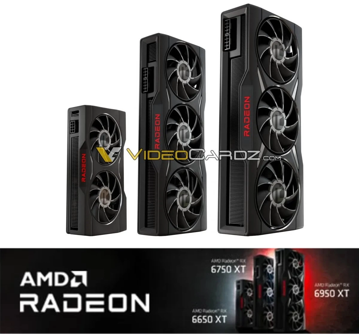 On connait donc les sp�cifications techniques finales des AMD RADEON RX6x50 XT