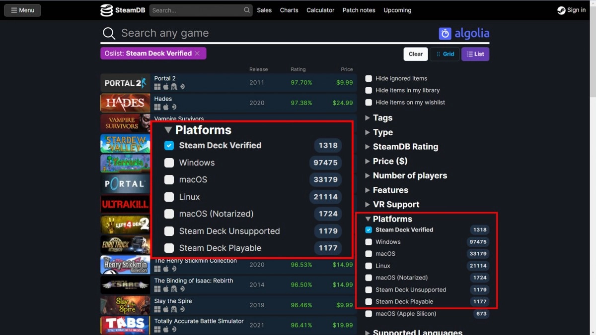 Un peu plus de 1300 jeux valid�s Steam Deck ! Et ensuite ?