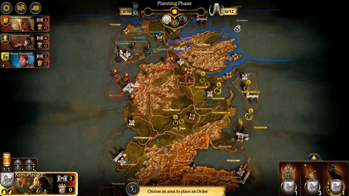 Bon Plan : Epic Games vous offre le jeu A Game Of Thrones: The Board Game Digital Edition