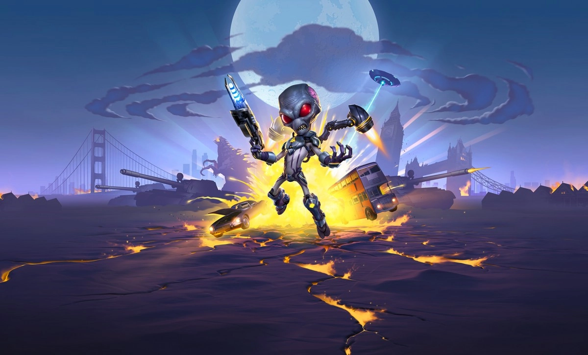 Destroy All Humans! 2 - Reprobed se trouve une date de sortie et l'affiche en vid�o