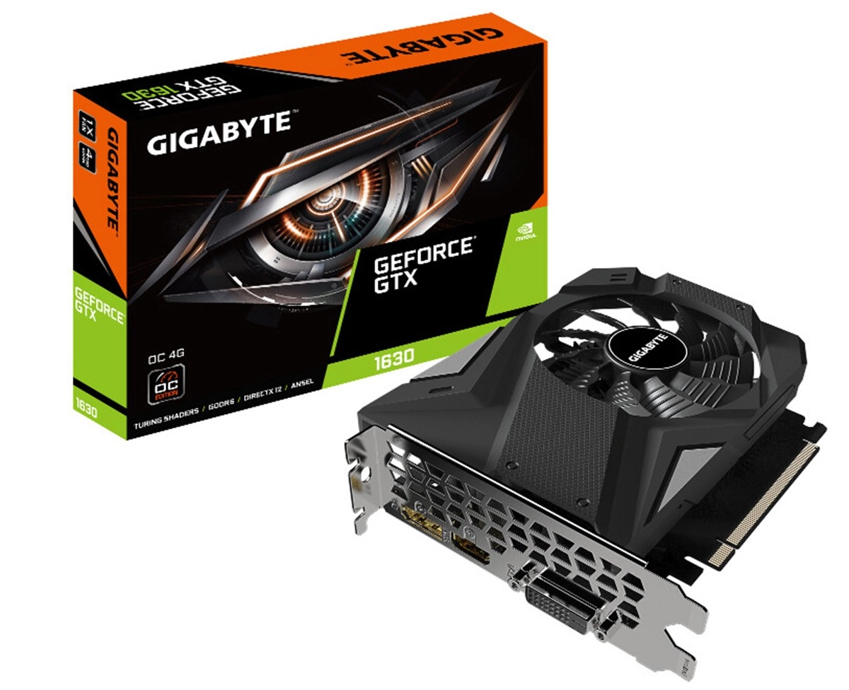 Deux cartes graphiques GTX 1630 chez Gigabyte