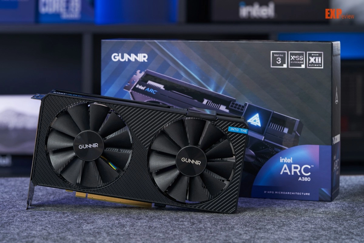 GUNNIR A380 Photon OC : Une premi�re carte graphique Intel Custom