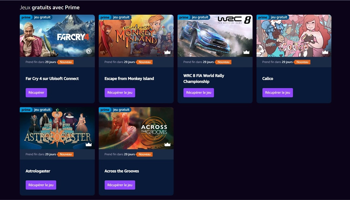 Bon Plan : Amazon Prime Gaming, de jolies choses pour juin !
