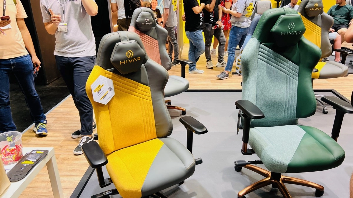 Gamescom 2022 : HIVAR propose des si�ges Gaming au design sympa et personnalisable