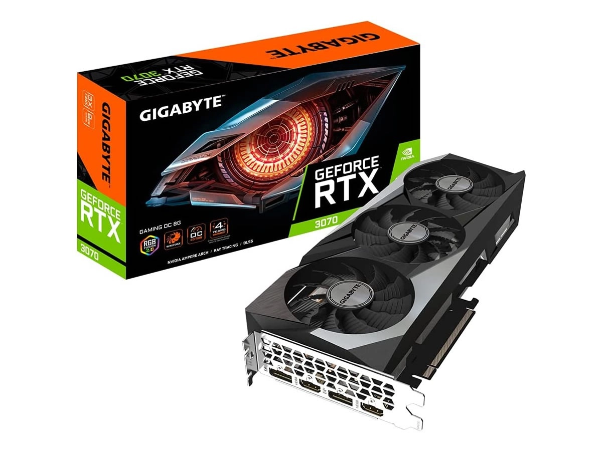 Mais aussi de la GIGABYTE RTX 3070 Gaming OC 8G � 594.99 euros