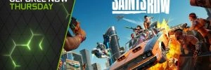 Le GeForce NOW de Nvidia se sent Saints et Row
