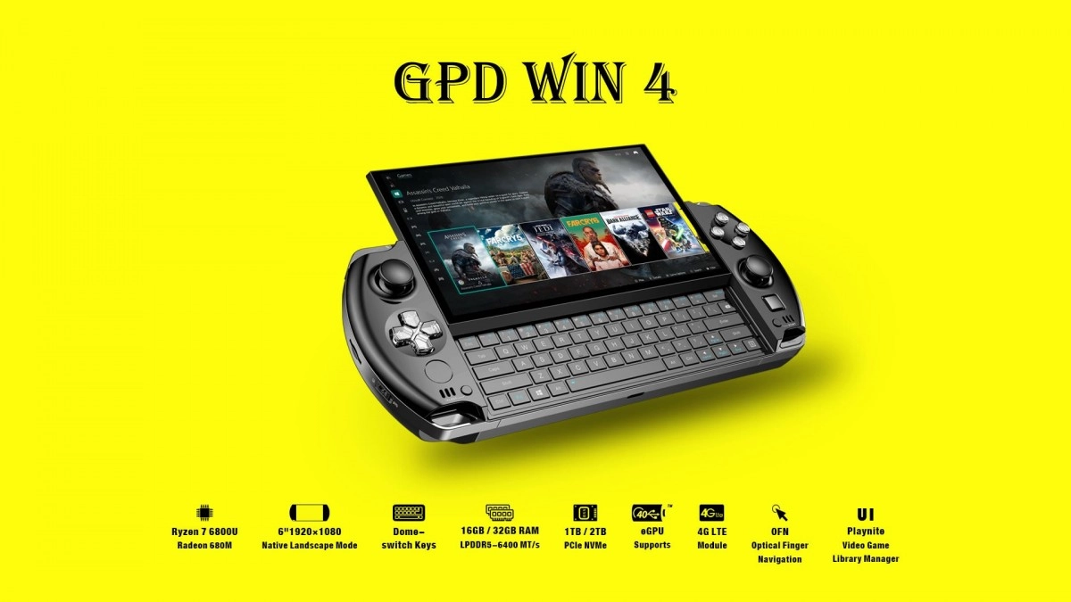 GPD Win 4, la machine de guerre nomade enfin officialis�e