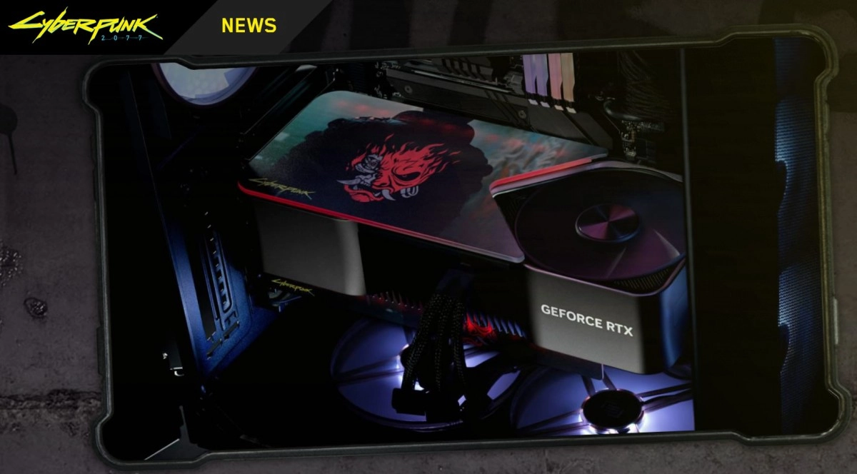 Gagne une GeForce RTX 4090 � la sauce Cyberpunk 2077 avec CD Projekt Red et NVIDIA
