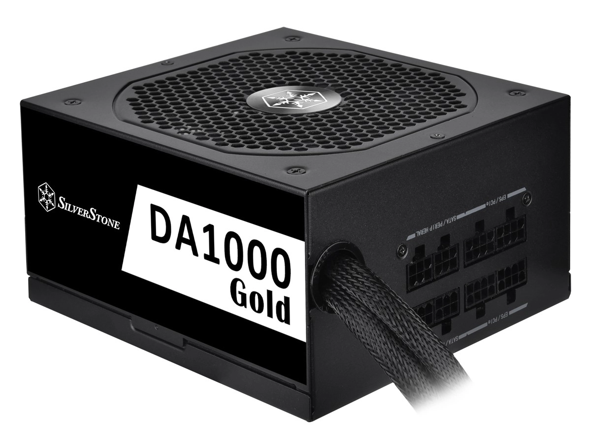 Alimentation DA1000 Gold, retour du semi-modulaire chez SilverStone
