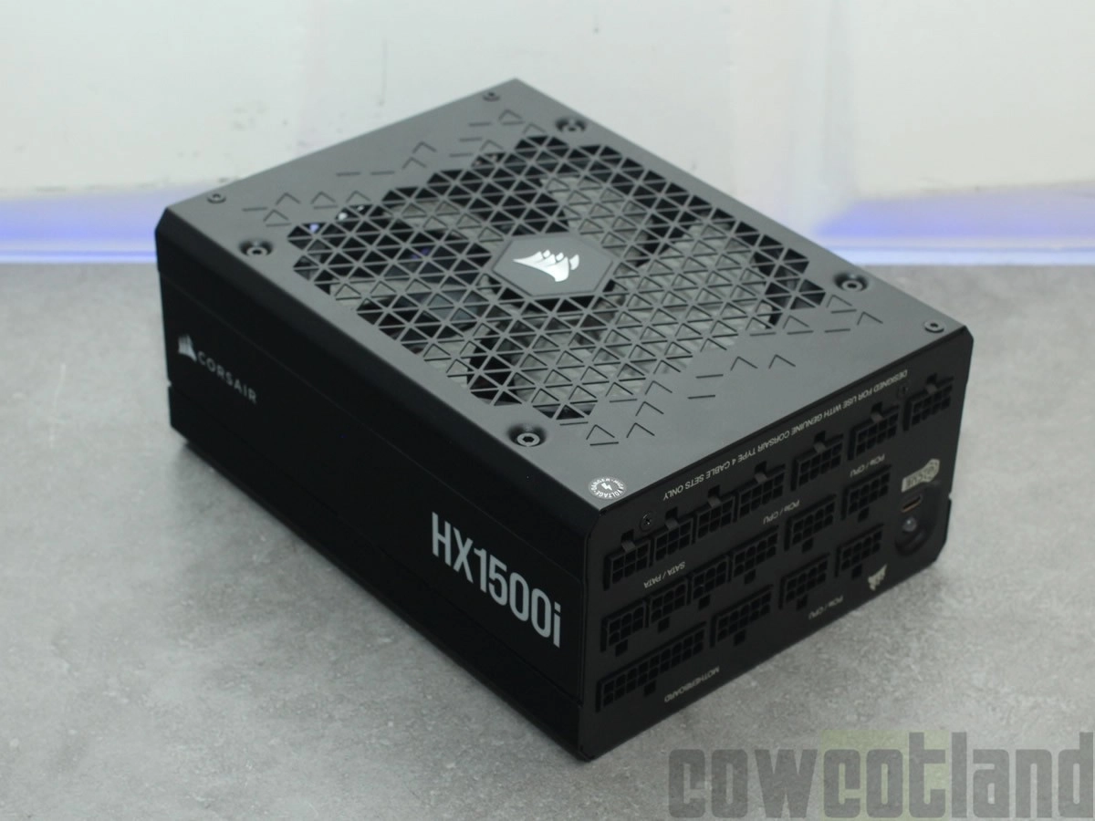 Test alimentation CORSAIR HX1500i : Beaucoup de puissance sans bruit