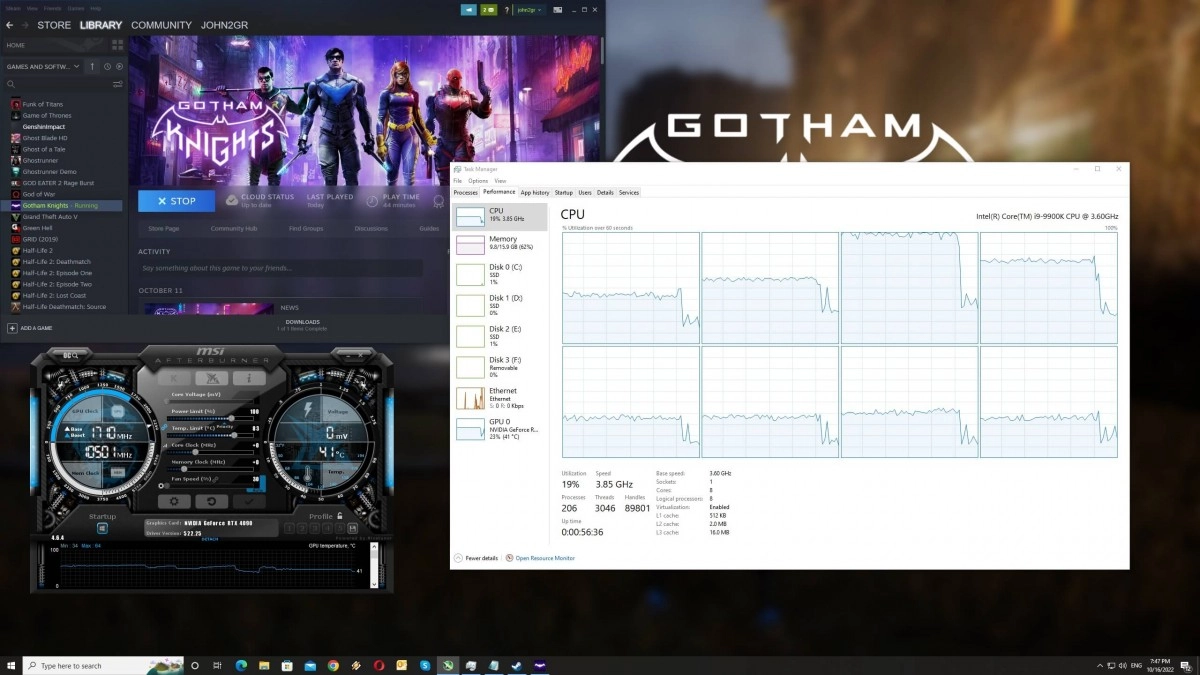 Quel PC pour jouer � Gotham Knights ? 7 cartes test�es