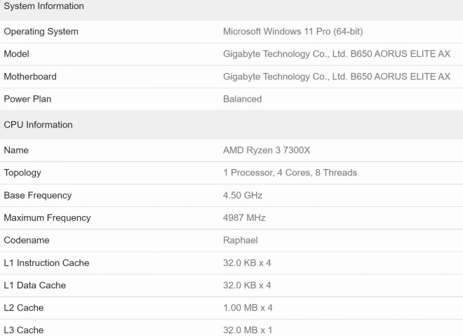 Un petit Ryzen 3 7300X �galement en pr�paration chez AMD ?