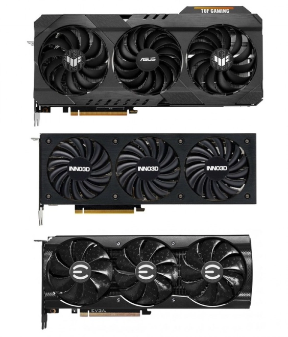 RX 6900 XT � 829 euros, RTX 3080 12 Go � 879 euros ou RTX 3080 Ti � 979 euros, � vous de choisir