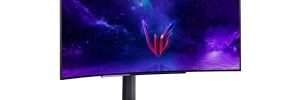 LG d�gaine un nouvel OLED UWQHD incurv� � 240 Hz avec le 45GR95QE-B