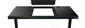 ALmordor E140G, un bureau assis debout avec boitier int�gr�