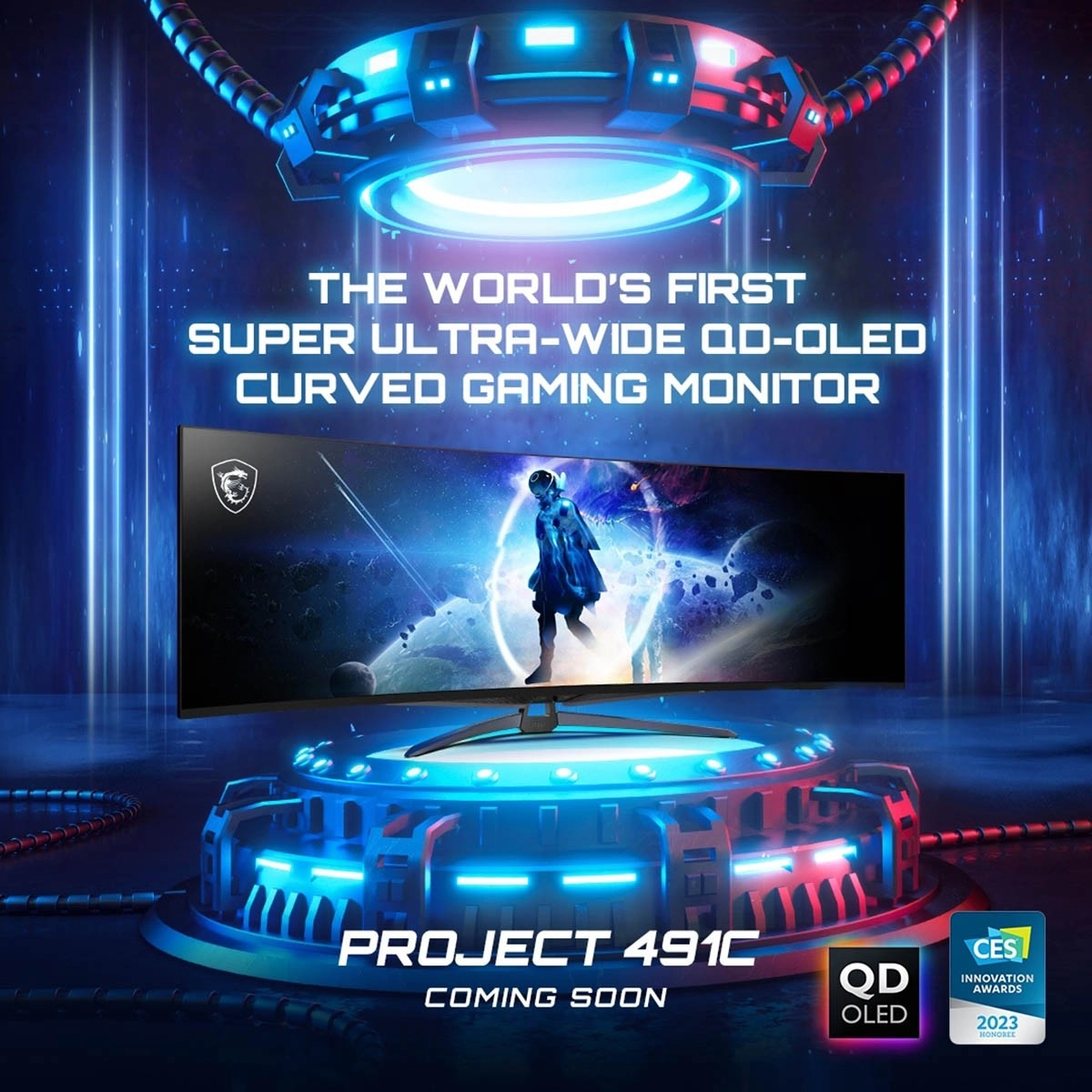 Un QD-OLED au format 32/9 �a vous tente ? et bien c�est chez MSI avec le Project 491C