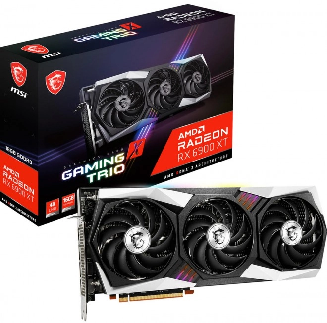 A surveiller, la MSI Radeon RX 6900 XT GAMING X TRIO affich�e � 729 euros