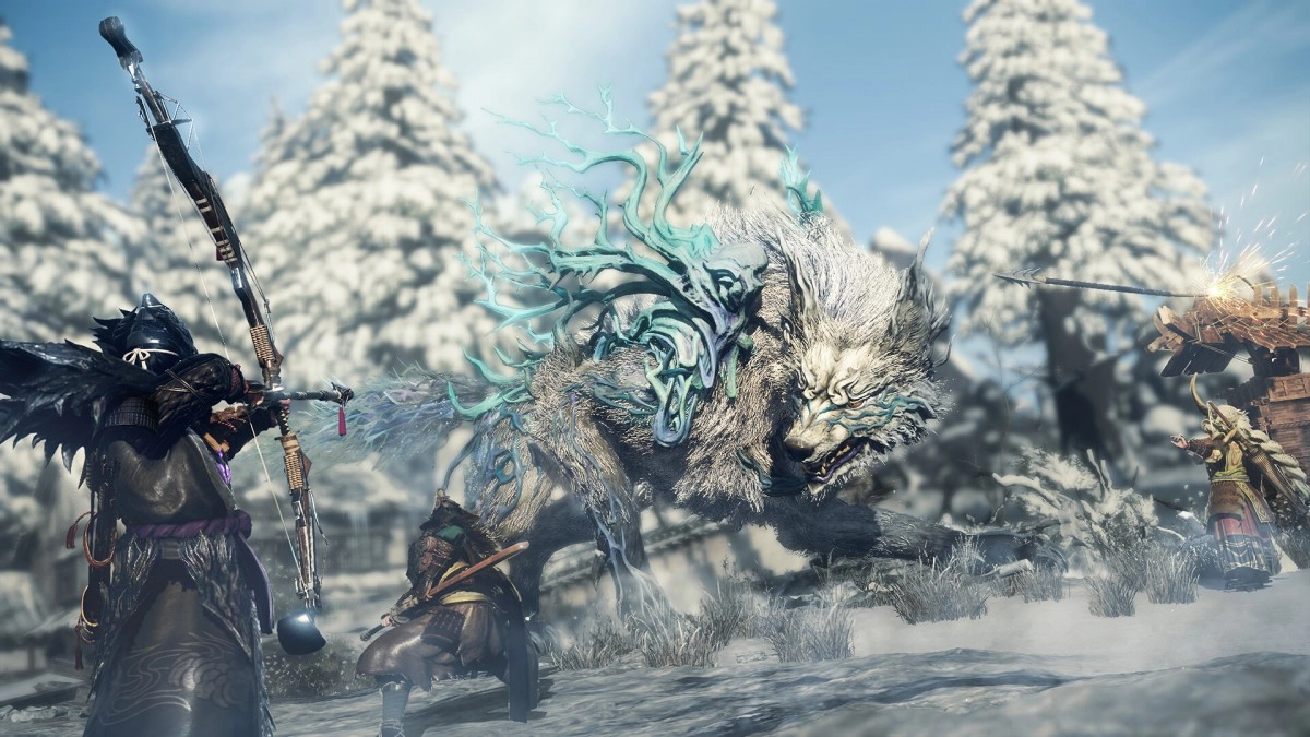 WILD HEARTS, un peu de gameplay face � l'Aragane ou Temp�te-Dor�e