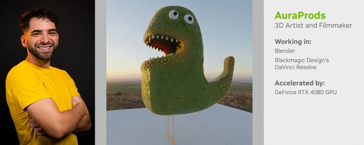NVIDIA Studio : Blender 3.5 et l'artiste Pablo Reche