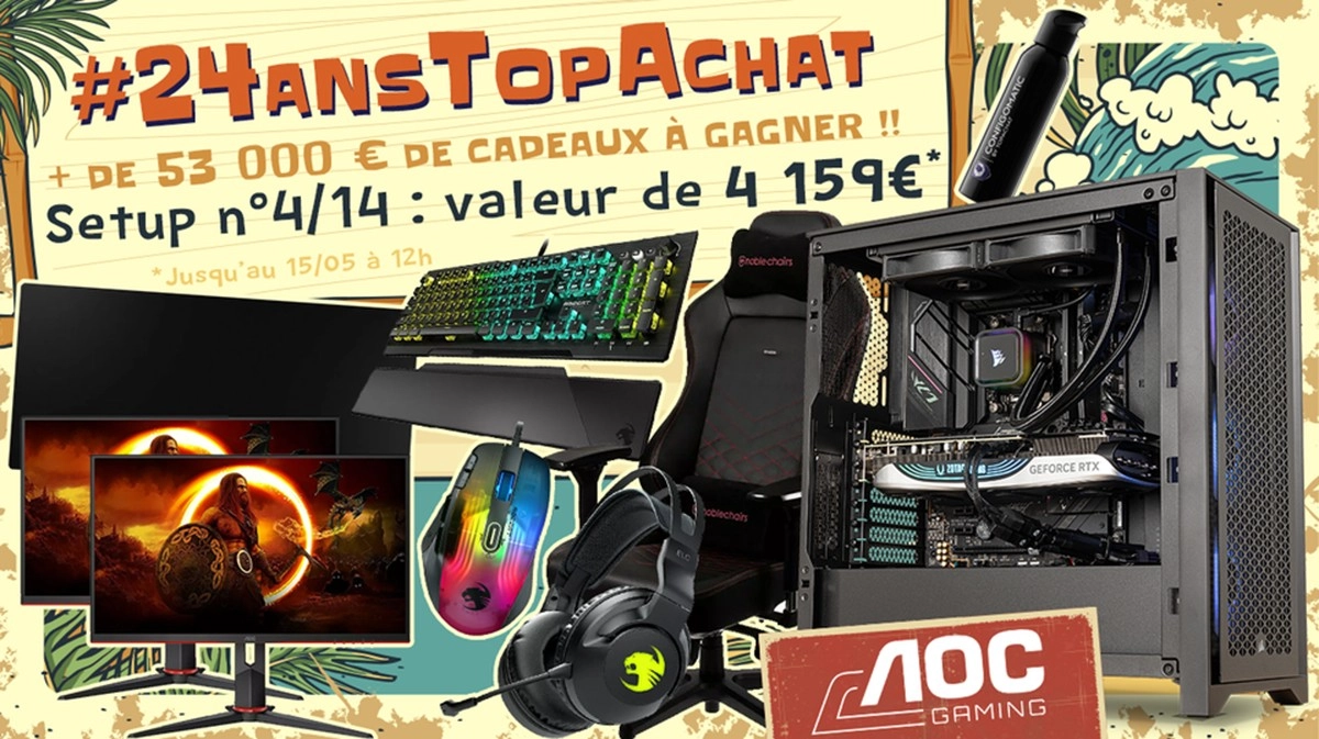 Concours Top Achat 24 ans Lot num�ro 4